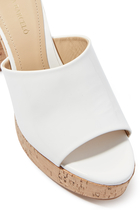 Rosalie 115 Leather Mules